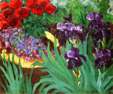 Flower Garden (m) Artwork by Emil Nolde