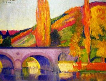 Bridge of Vernon Artwork by Abel George Warshawsky