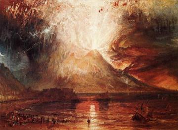 Eruption of Vesuvius Artwork by Joseph Mallord William Turner