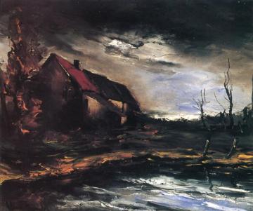 A House By The Water Artwork by Maurice De Vlaminck