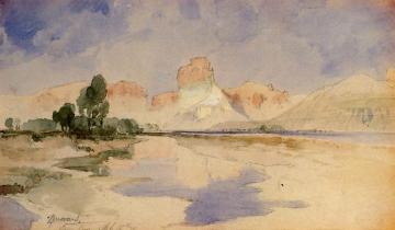 Green River, Wyoming Artwork by Thomas Moran