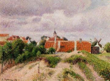 The Village Of Knocke, Belgium Artwork by Camille Pissarro