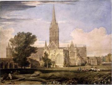 South View Of Salisbury Cathedral Artwork by Joseph Mallord William Turner