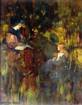 Through The Woods Artwork by George Henry