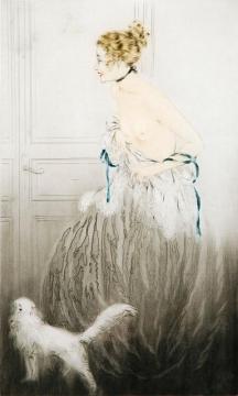 Do Not Enter Artwork by Louis Icart