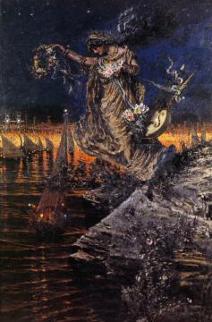 El Safo Artwork by Antonio Muñoz Degrain