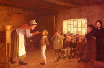 The Punishment Artwork by Charles Spencelayh