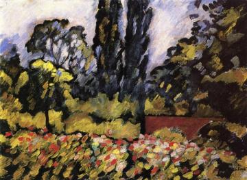 Flower Garden In Choisel Artwork by Louis Valtat