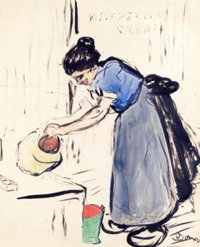 A Dutch Dairy Artwork by Kees Van Dongen