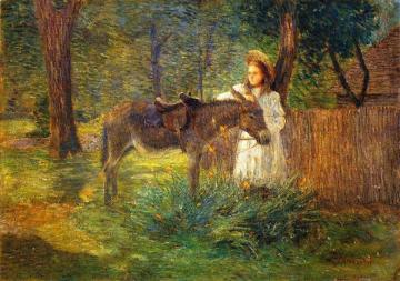 After The Ride Artwork by Julian Alden Weir