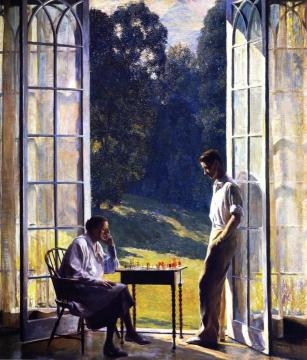 Mother And Son Artwork by Daniel Garber