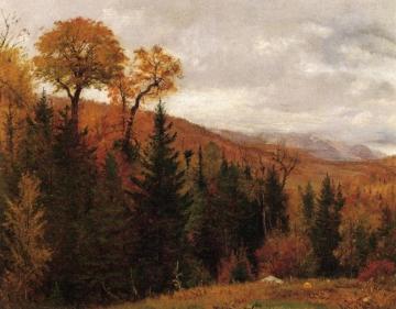 Autumn Landscape Artwork by Thomas Worthington Whittredge
