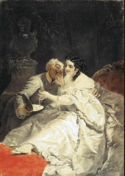 Love On Sale Artwork by Mihaly Zichy