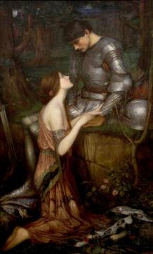 Lamia Artwork by John William Waterhouse