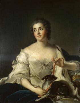 Portrait Of Marquise D'Argenson Artwork by Jean-Marc Nattier