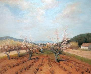 Tending The Orchard Artwork by Marcel Dyf