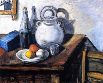 Still Life With White Pitcher Artwork by Auguste Chabaud