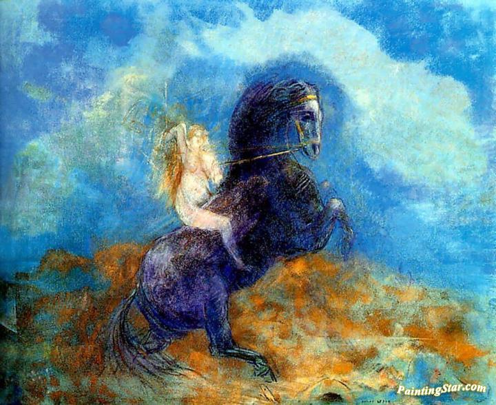 Brunhild Artwork by Odilon Redon