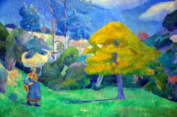 Bretonne Portant Son Linge Au Lavoir Artwork by Paul Serusier
