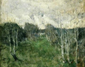 Gray Day Artwork by John Twachtman