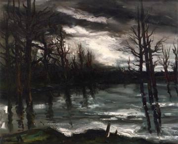 Winter Artwork by Maurice De Vlaminck