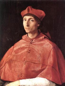 Portrait of a Cardinal Artwork by Raphael