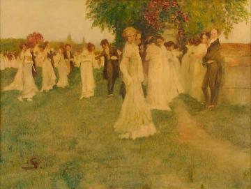 Before the Ball Artwork by Wilhelm Schreuer