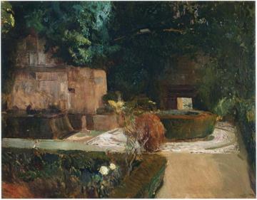 Adarves Garden, Alhambra Artwork by Joaquin Sorolla y Bastida