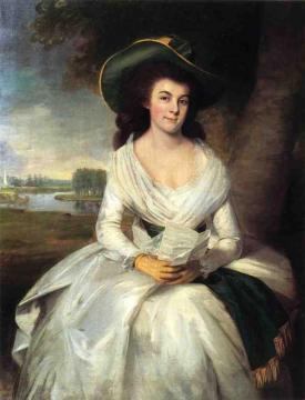 Portrait Of Lady Gordon Artwork by George Romney