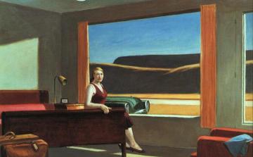Western Motel Artwork by Edward Hopper
