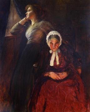 The Dreamers Artwork by Thomas Edwin Mostyn