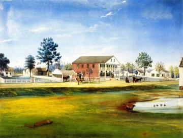 John Dominique's Store Artwork by Marie Adrien Persac