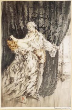 Casanova Artwork by Louis Icart