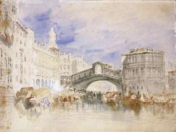 Venice, The Rialto Artwork by Joseph Mallord William Turner