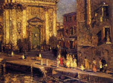 Campo San Barnaba Artwork by Emma Ciardi