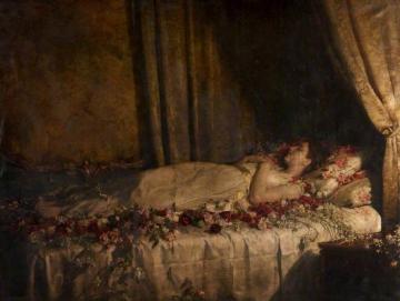 The Death of Albine Artwork by John Maler Collier
