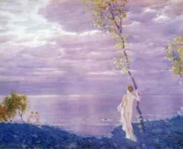 Summer Evening Artwork by Edward Dufner