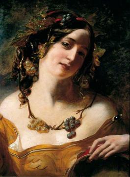 A Baccante Artwork by William Etty
