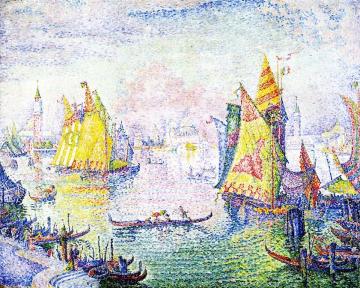 Basin Of San Marco, Venice Artwork by Paul Signac
