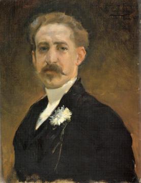 Retrato De Hombre Artwork by Emilio Sala y Frances