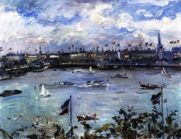 Emperor's Day in Hamburg Artwork by Lovis Corinth