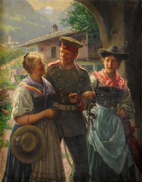 A Much-Admired Hero Artwork by Emil Rau