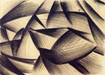 Z 57 Abstraction Artwork by Kurt Schwitters