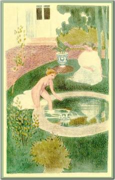 Reflection In A Fountain Artwork by Maurice Denis