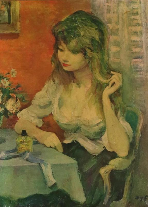 Claudine Artwork by Marcel Dyf