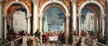 Feast In The House Of Levi Artwork by Paolo Veronese