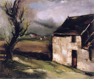 The House Artwork by Maurice De Vlaminck