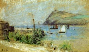 The Inlet Artwork by Julian Alden Weir