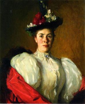 Katherine Cavanaugh Artwork by Frank Weston Benson