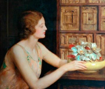 Mother of Pearl Artwork by John Maler Collier